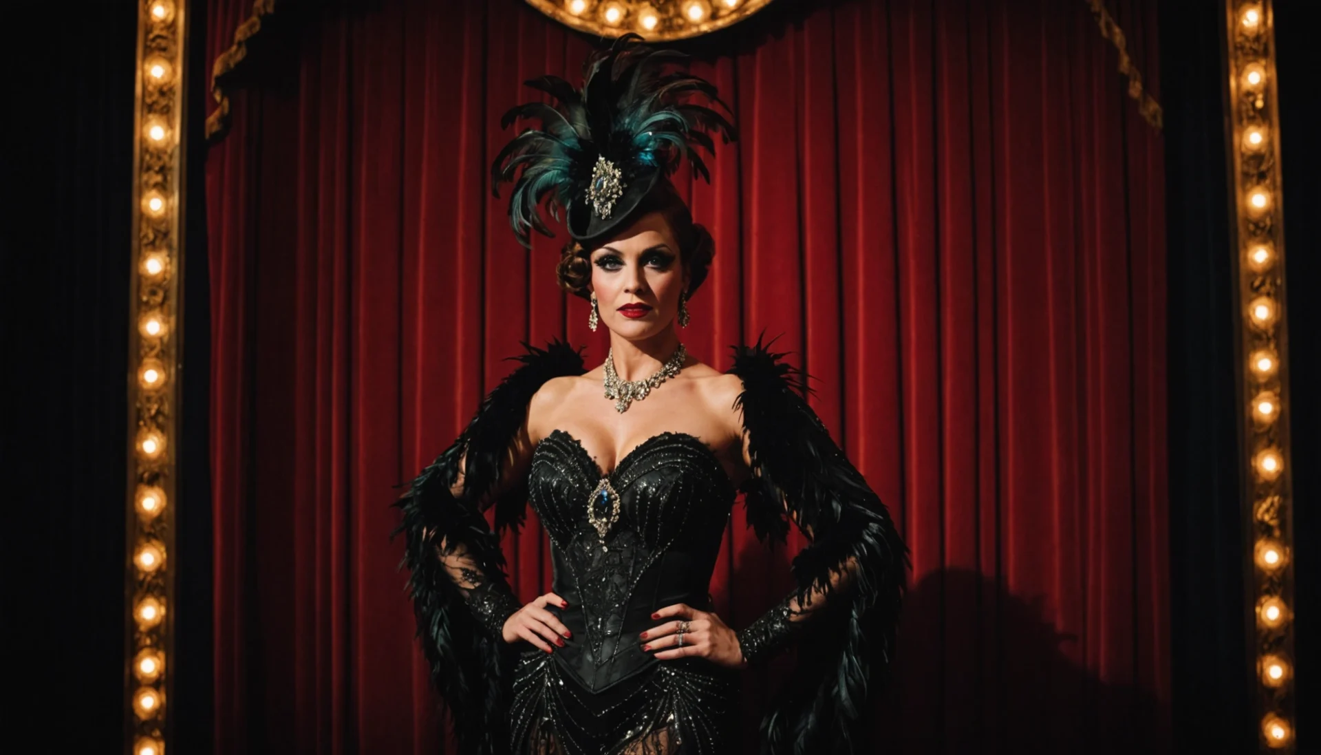 burlesque danseuse