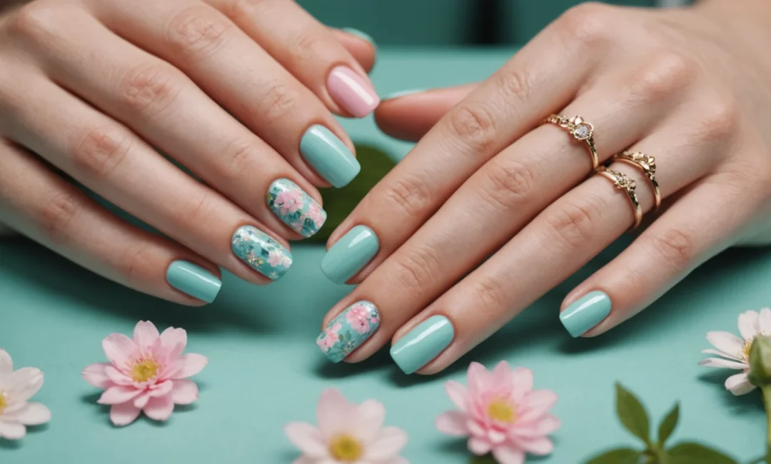 idee vernis semi permanent printemps